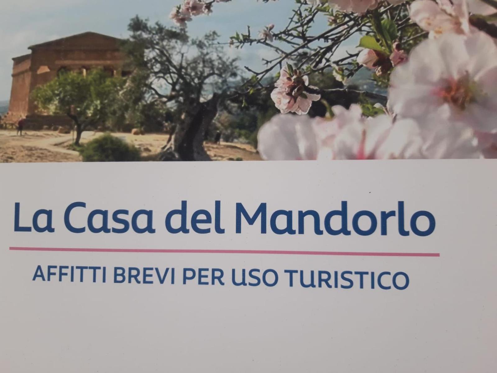 La Casa Del Mandorlo Agrigento Exterior foto